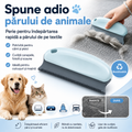 Perie pentru Îndepărtat Păr de Animale | Pisici și Câini | Delicată cu Țesătura, Reutilizabilă